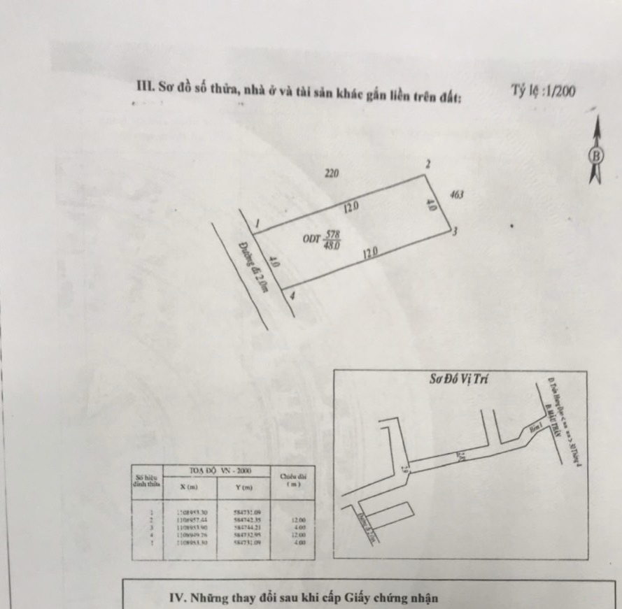 Giảm 200 triệu: Bán nhà 48m2 thổ cư hẻm 1 Mậu Thân cách chợ Xuân Khánh 300m